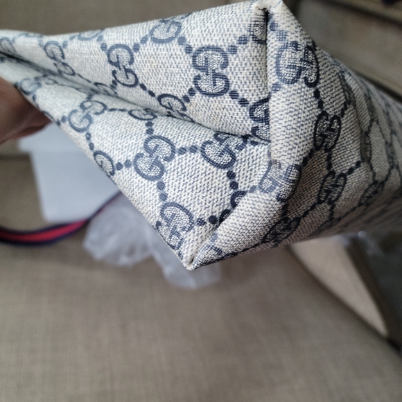 Authentic Gucci vintage web sherry line tote bag  16.002.44.87 (D07) - Picture 14 of 16